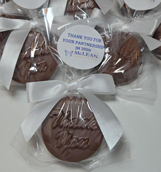 One Dozen Luxury Custom Thank You Favors