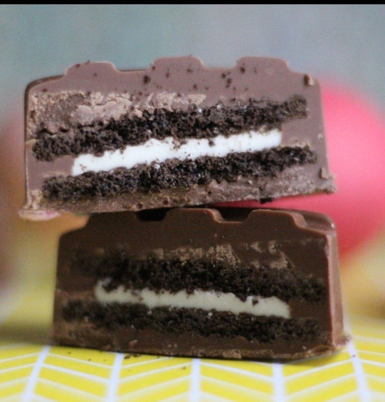 Mistletoe Giftbox of 4 snowflake Bri-wiches (made with real Oreos)